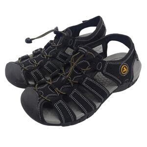 ATIKA Men's Outdoor Hiking Sandals 7 Closed Toe Trail Walking Sports Water Shoes